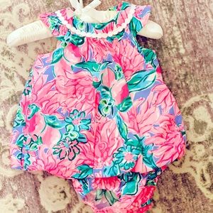 Lily Pulitzer Baby Dress with bloomers